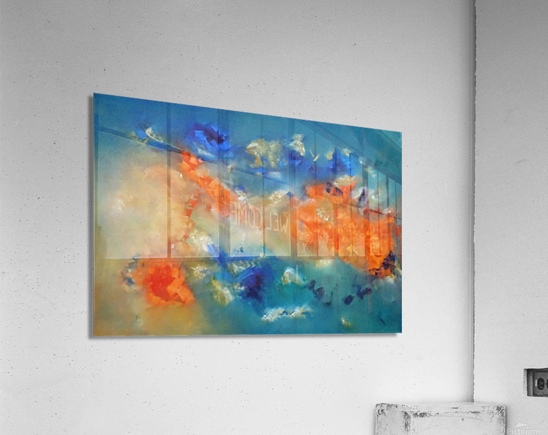 Abstract Paintings: Radiance Acrylic Print