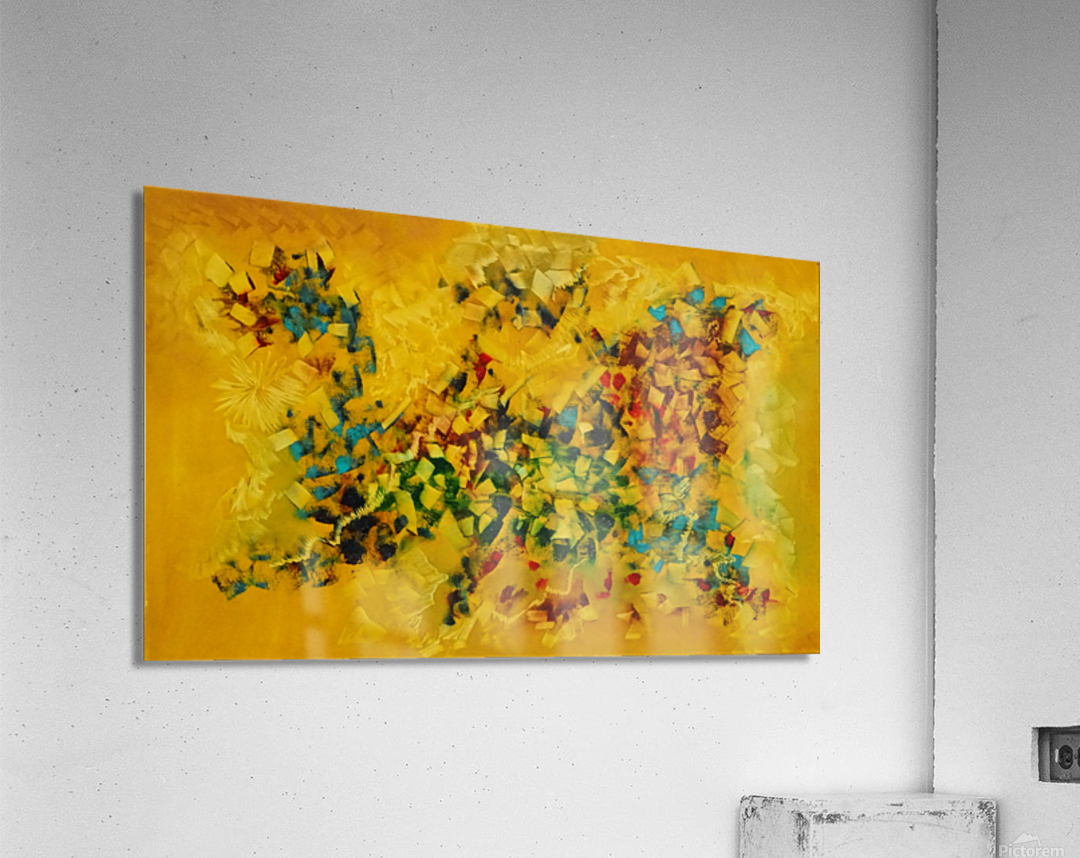 Abstract Paintings: Chaotic Dream Acrylic Print