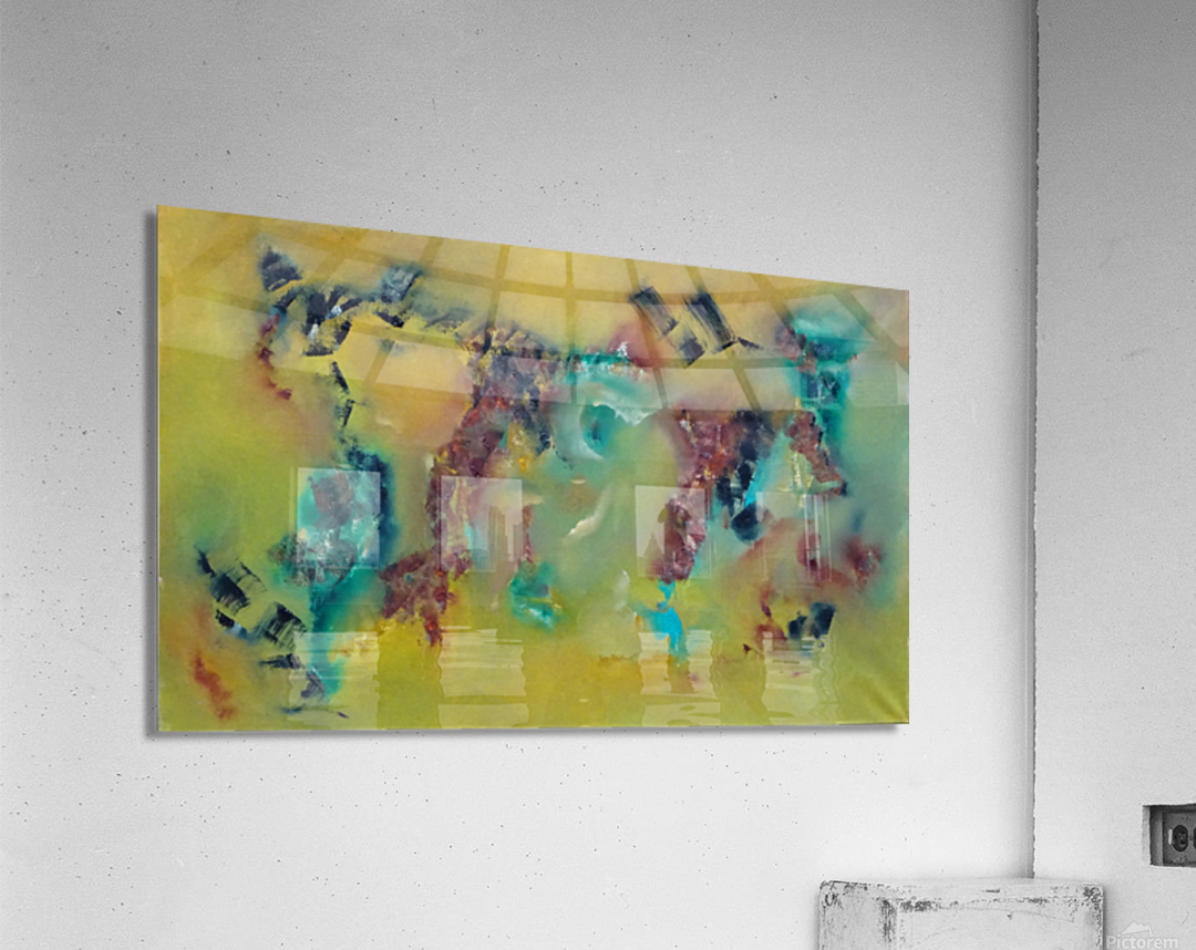 Abstract Paintings: Headspace Acrylic Print