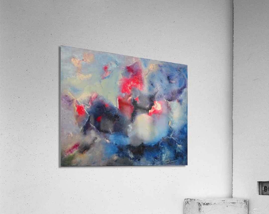 Abstract Paintings: Between Heaven and Earth Acrylic Print