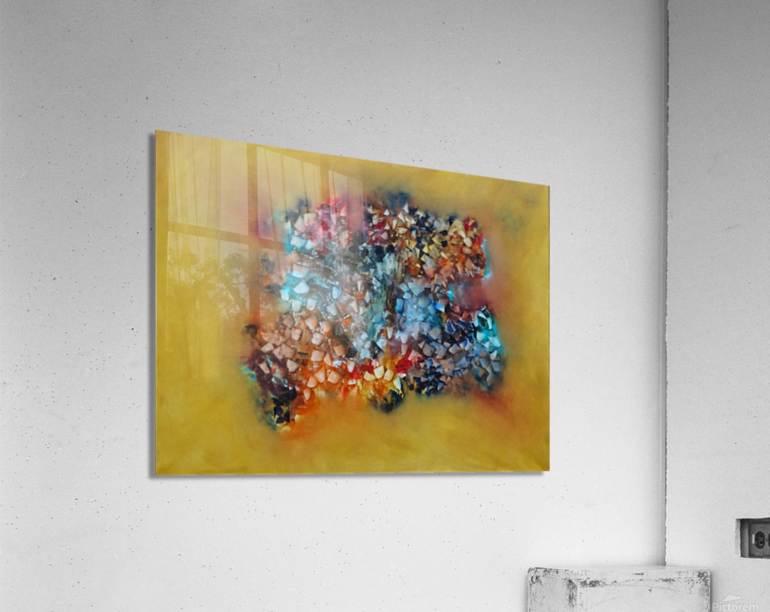 Abstract Paintings: Inmixion Acrylic Print