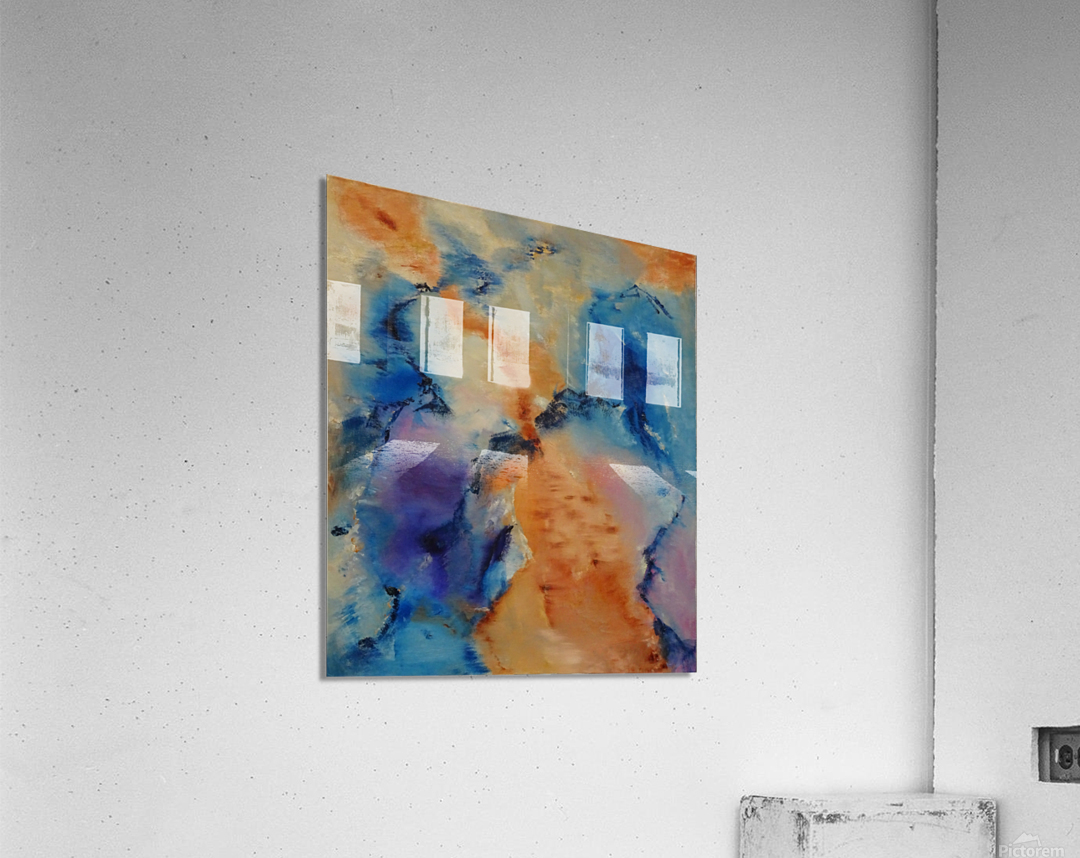 Abstract Paintings: Subconscious Acrylic Print