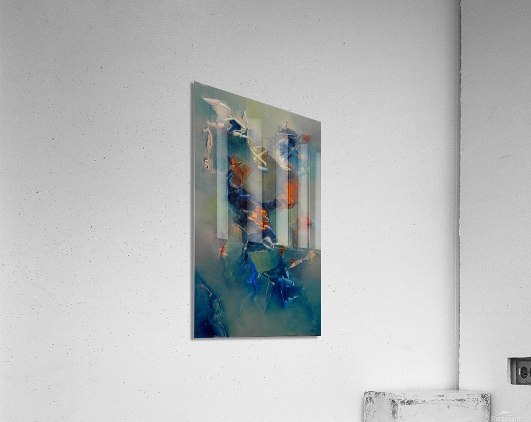 Abstract Paintings: Interrogating Paradoxes Acrylic Print