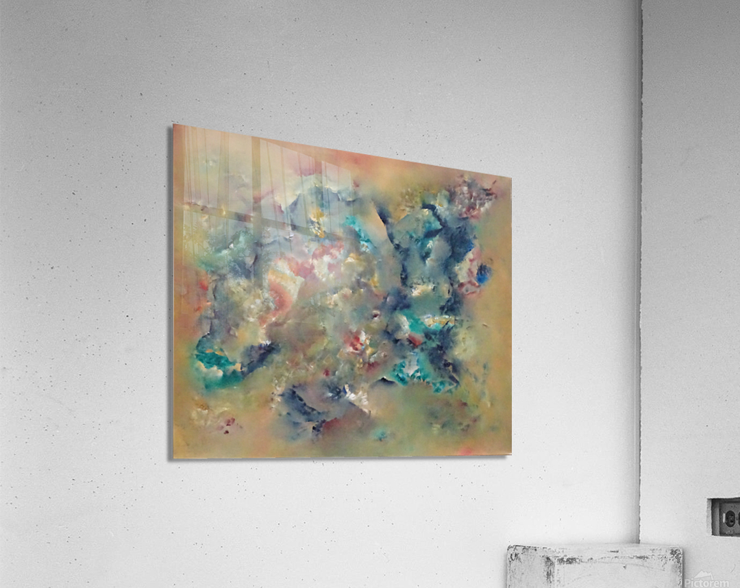 Abstract Paintings: Delimiting The Overload Acrylic Print