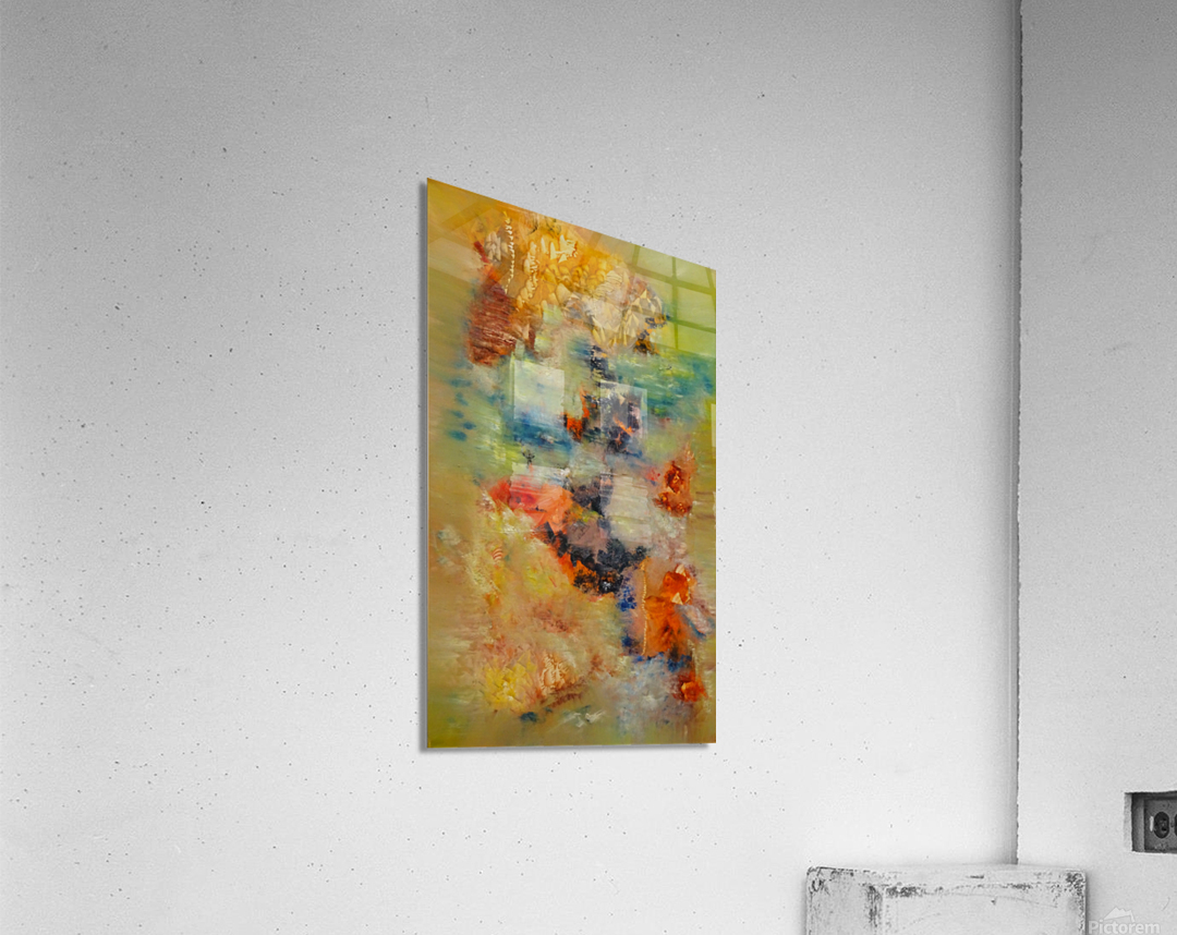 Abstract Paintings: Reflected Soul Acrylic Print