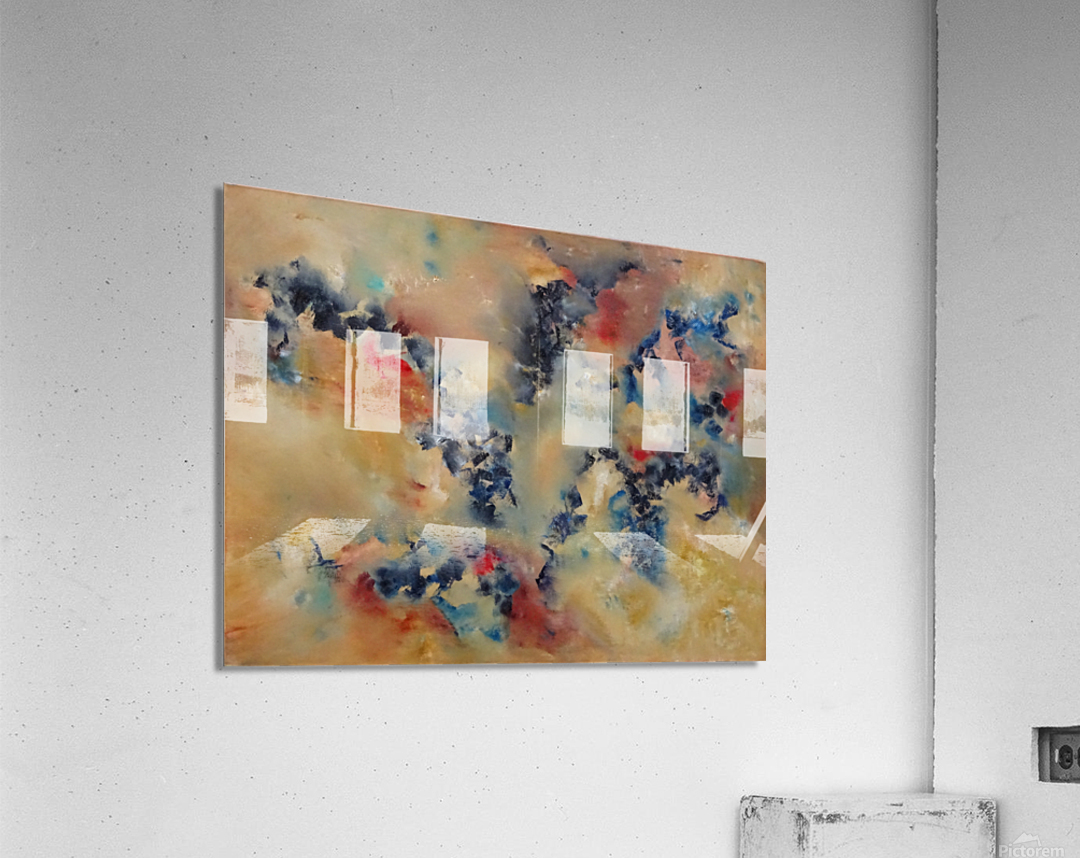 Abstract Paintings: Simplicity of Beauty Acrylic Print