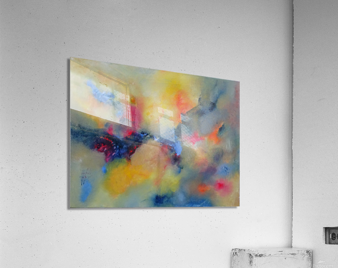 Abstract Paintings: The creation Acrylic Print