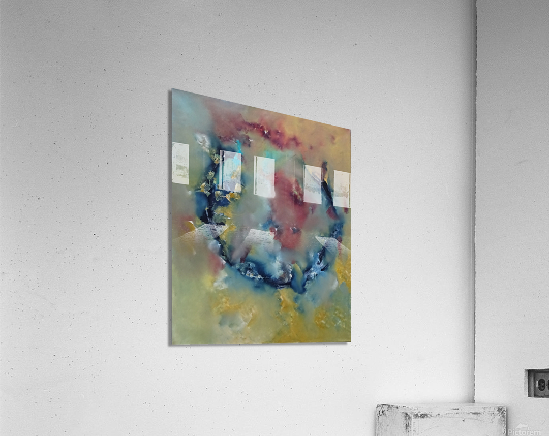 Abstract Paintings: The Lord of The Rings Acrylic Print