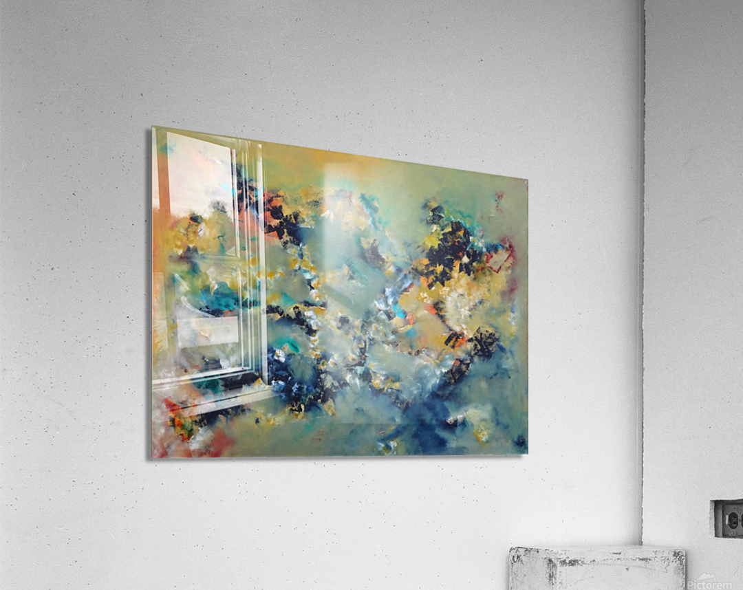 Abstract Paintings: Compulsion Acrylic Print