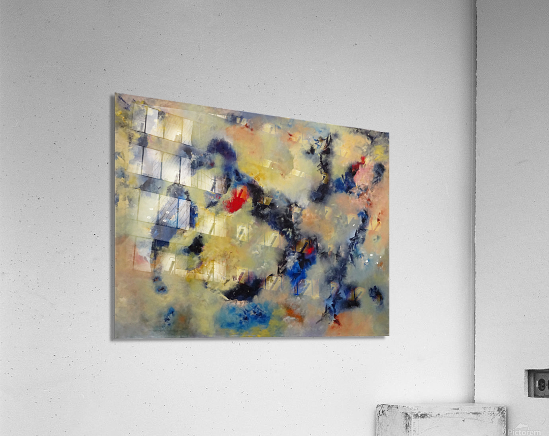 Abstract Paintings: In Some Place Acrylic Print
