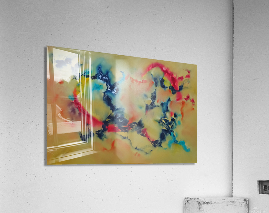 Abstract Paintings: The Space Acrylic Print