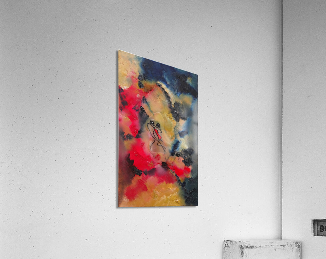 Abstract Paintings: Tango II Acrylic Print
