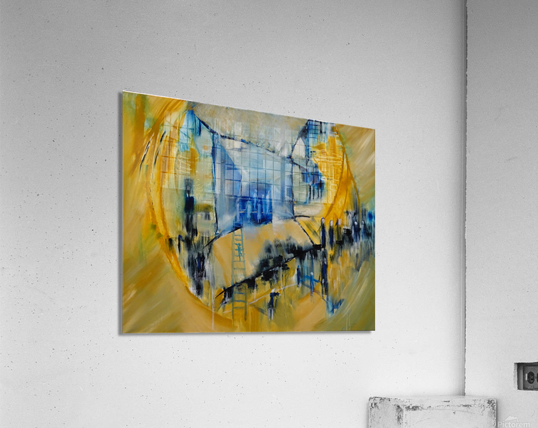 Abstract Paintings: You found it Acrylic Print