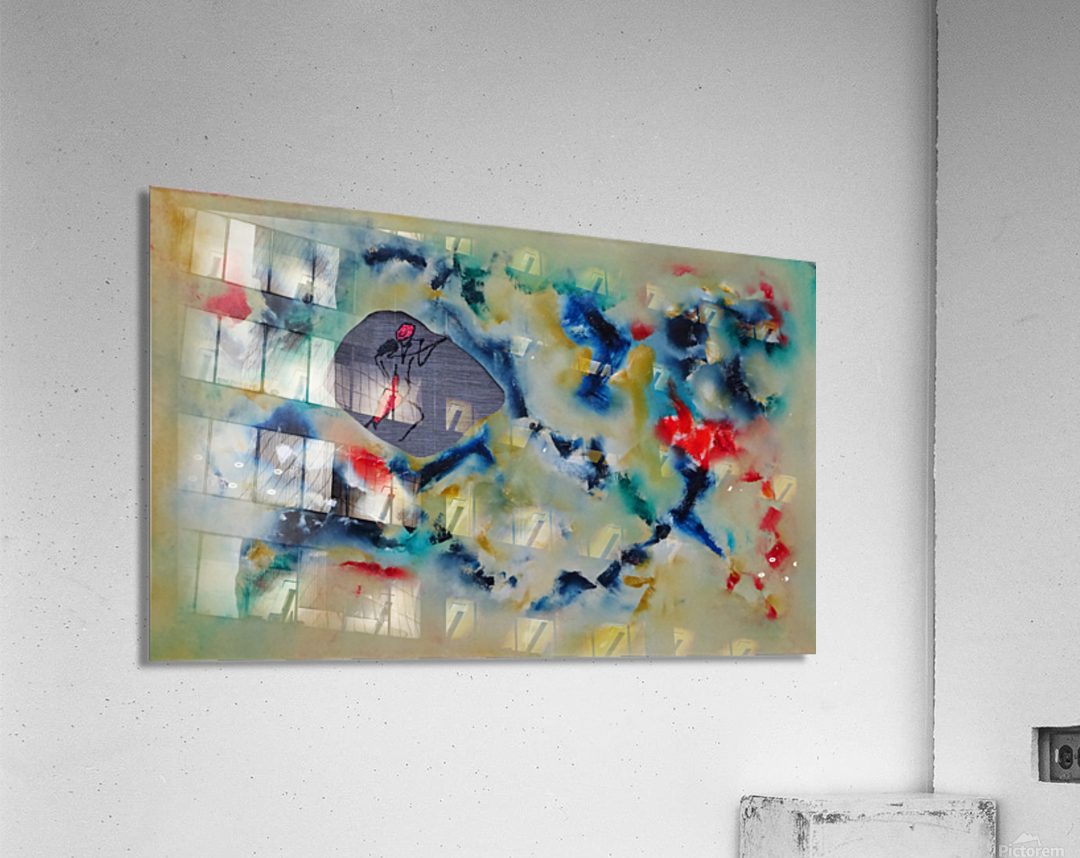 Abstract Paintings: Tango III Acrylic Print