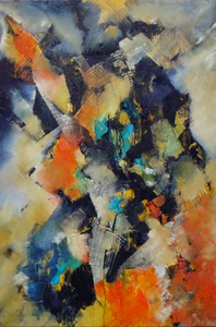 Abstract Paintings: Between Two Places