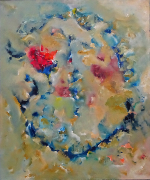 Abstract Paintings: The Distance Between The Time Print