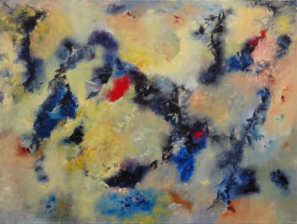 Abstract Paintings: In Some Place Print