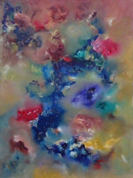 Abstract Paintings: The Triumph of Desire Print