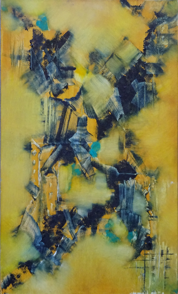 Abstract Paintings: Dimensions Print