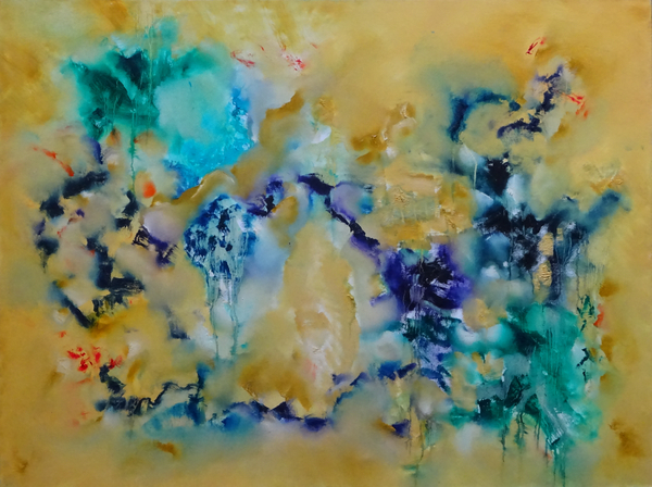 Abstract Paintings: Tiempo de Interrupcion Print