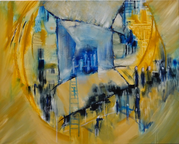 Abstract Paintings: You found it Print