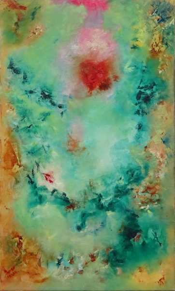 Abstract Paintings: Love Print