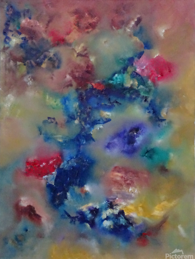 Abstract Paintings: The Triumph of Desire  Print