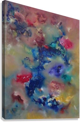 Abstract Paintings: The Triumph of Desire Canvas Print