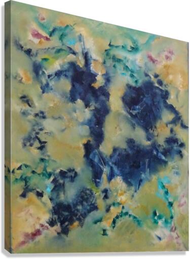 Abstract Paintings: Serenity Canvas Print