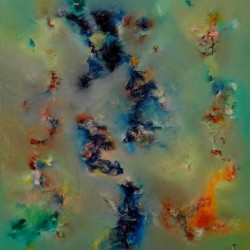 Abstract Paintings: Midnight Sun