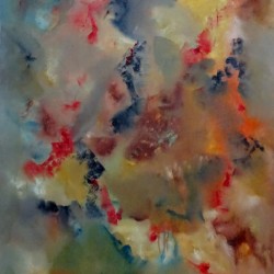 Abstract Paintings: Glowing In The Dark