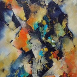 Abstract Paintings: Between Two Places