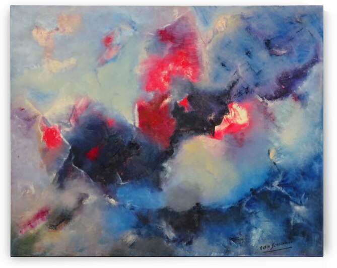 Abstract Paintings: Between Heaven and Earth by Pablo Scuzzarello