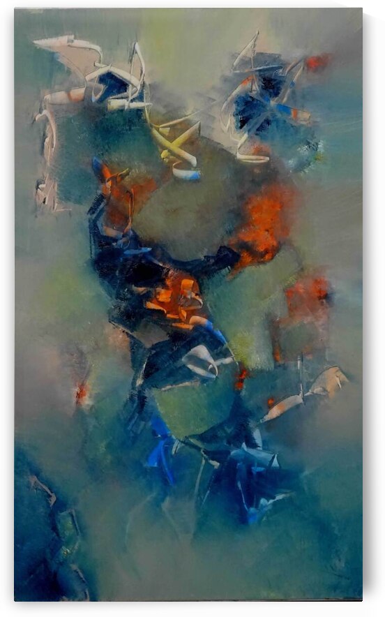 Abstract Paintings: Interrogating Paradoxes by Pablo Scuzzarello