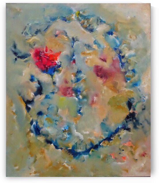 Abstract Paintings: The Distance Between The Time by Pablo Scuzzarello