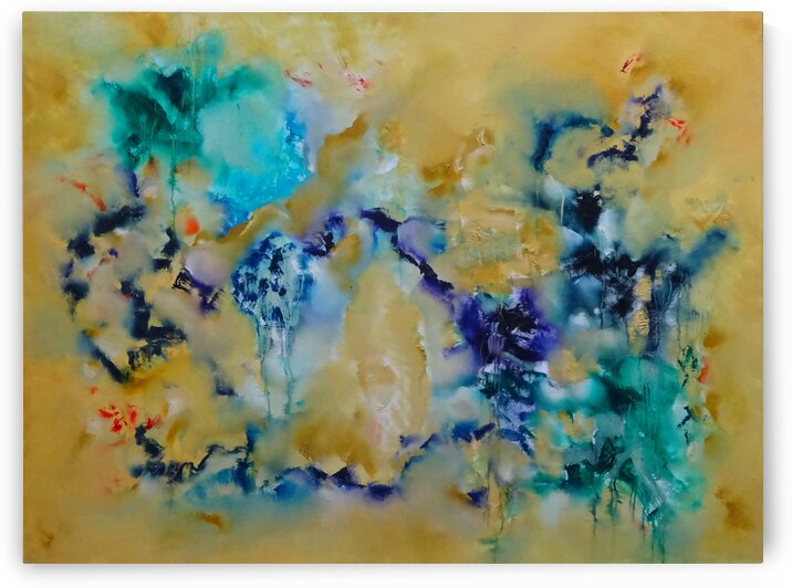 Abstract Paintings: Tiempo de Interrupcion by Pablo Scuzzarello