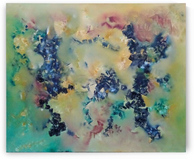 Abstract Paintings: Infinitamente Proximo II by Pablo Scuzzarello