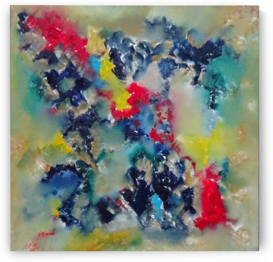 Abstract Paintings: Rainbow by Pablo Scuzzarello