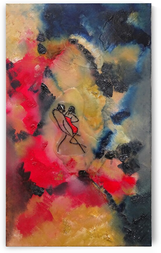 Abstract Paintings: Tango II by Pablo Scuzzarello