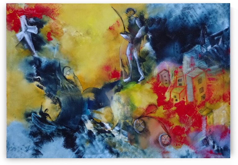 Abstract Paintings: Transformation by Pablo Scuzzarello