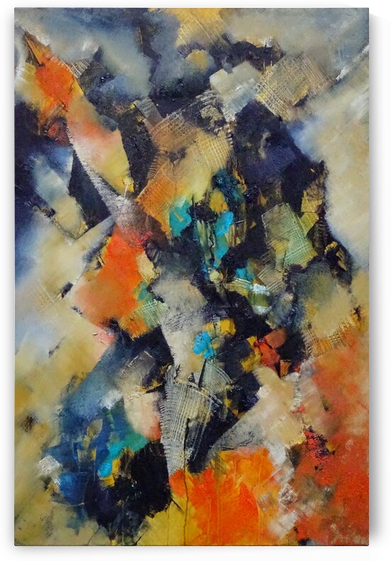 Abstract Paintings: Between Two Places by Pablo Scuzzarello