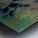 Abstract Paintings: Midnight Sun Metal print