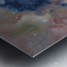 Abstract Paintings: Shattered Metal print