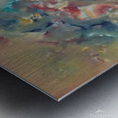 Abstract Paintings: Delimiting The Overload Metal print
