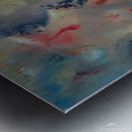 Abstract Paintings: Glowing In The Dark Metal print