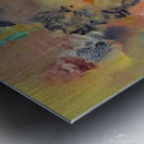 Abstract Paintings: Without You I am Full of Emptiness Metal print