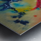 Abstract Paintings: The Space Metal print