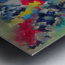 Abstract Paintings: Rainbow Metal print