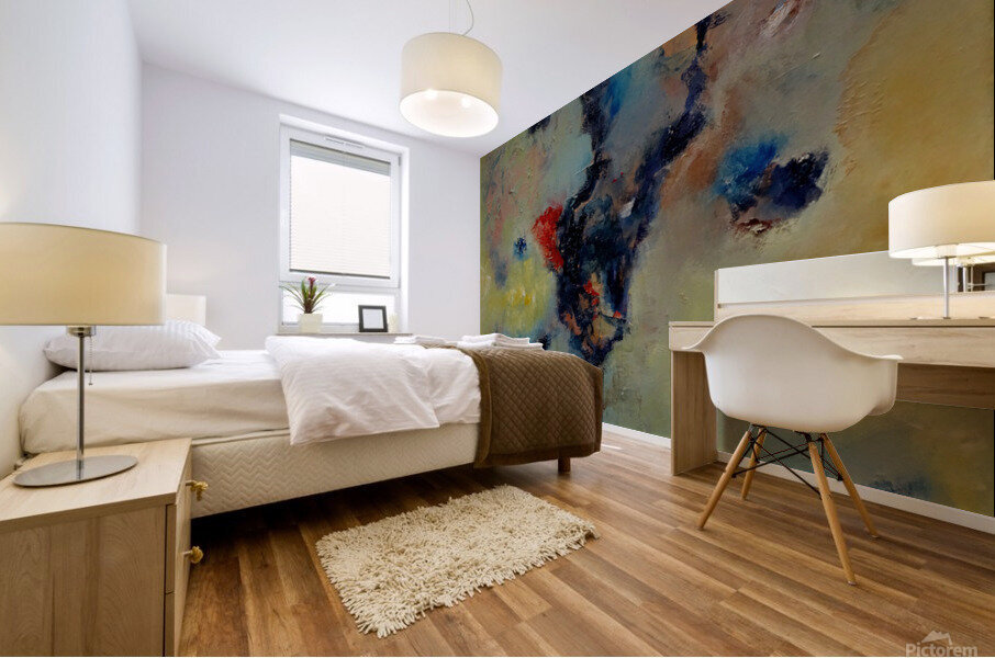 Abstract Paintings: Synchronicity Mural print