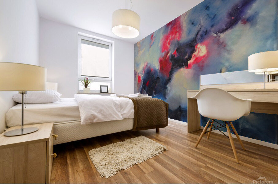 Abstract Paintings: Between Heaven and Earth Mural print